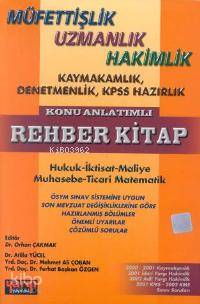 Müfettişlik Uzmanlık Hakimlik; Rehber Kitap