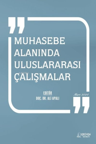 Muhasebe Alanında Alanında Uluslararası Çalışmalar Mart 2024