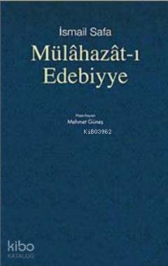 Mülahazat- ı Edebiyye