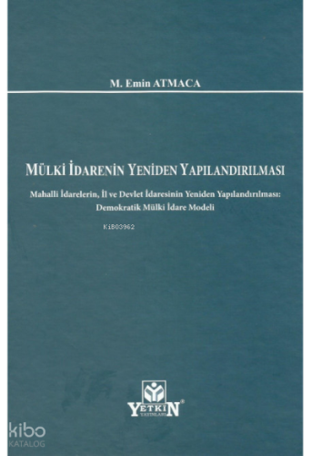 Mülki İdarenin Yeniden Yapılandırılması