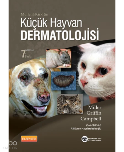 Muller & Kirk'ün Küçük Hayvan Dermatolojisi (Ciltli)