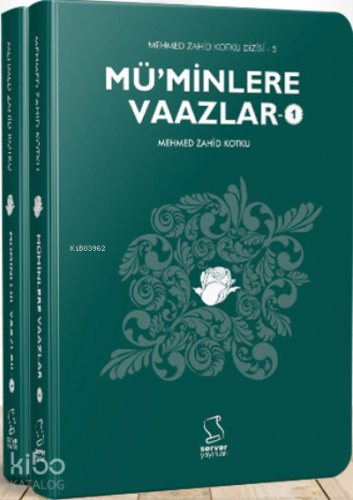 Mü'minlere Vaazlar (2 Kitap Takım) (Cep Boy)