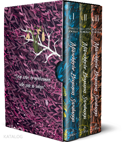 Mürekkebe Boyanan Sardunya Seti Ciltli