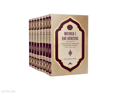 Müsned-i Ebü Hüreyre - 8 Cilt Takım;Tekrarlarından Arındırılmış Ebû Hüreyre Hadisleri  - (Metin Tercüme ve Şerh)