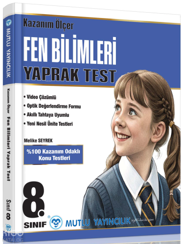 Mutlu Yayıncılık 8.Sınıf Kazanım Ölçer Yaprak Test Fen Bilimleri