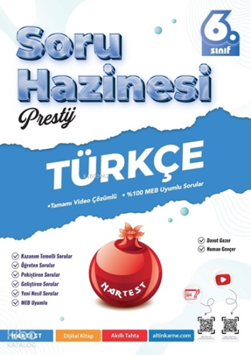 Nartest 6. Sınıf Prestij Türkçe Soru Hazinesi