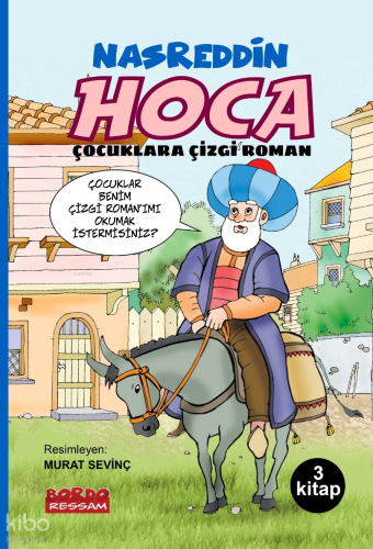 Nasrettin Hoca Çizgi Roman Seti (3 Kitap)
