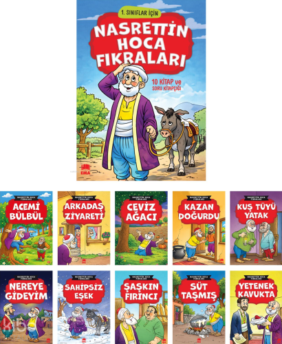 Nasrettin Hoca Fıkraları Seti (10 Kitap)