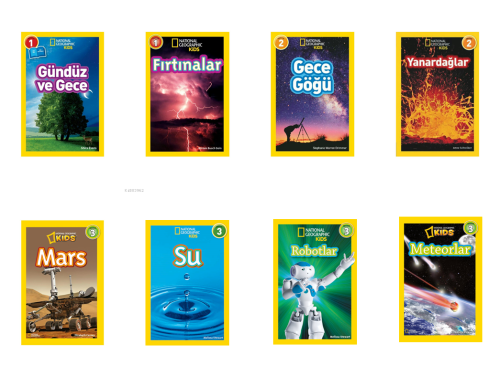 National Geographic Kids Bilim Seti 8 Kitap - Kitapiks.com