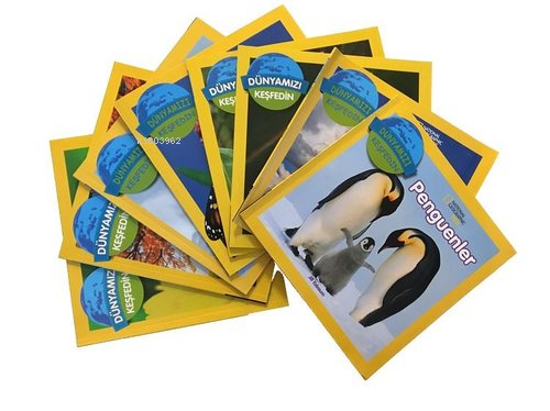 National Geographic Kids-Dünyamızı Keşfedin Seti-8 - Kitapiks.com