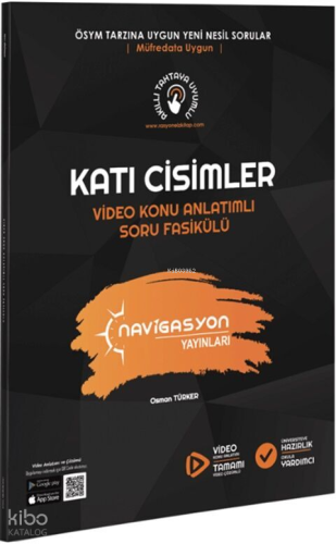 Navigasyon Yayınları TYT AYT Matematik Katı Cisimler Konu Anlatımlı Soru Fasikülü