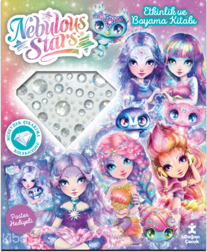 Nebulous Stars - Mücevher Koleksiyonu Etkinlik ve Boyama Kitabı