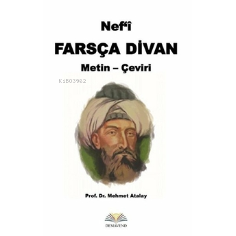 Nef'i Farsça Divan Metin-Çeviri