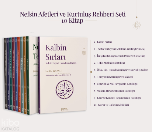 Nefsin Afetleri ve Kurtuluş Rehberi Seti (10 Kitap)