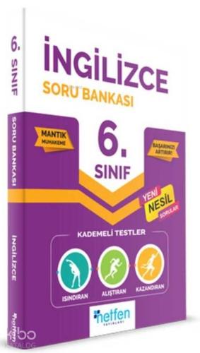 Netfen Yayınları 6. Sınıf İngilizce Soru Bankası Netfen 