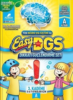 Neuro Cia Sistemi ile Dikkat Güçlendirme Seti 5-8 - Kitapiks.com