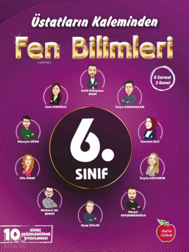 Newton Yayınları 6.Sınıf Fen Bilimleri Üstatların Kaleminden 10 Deneme