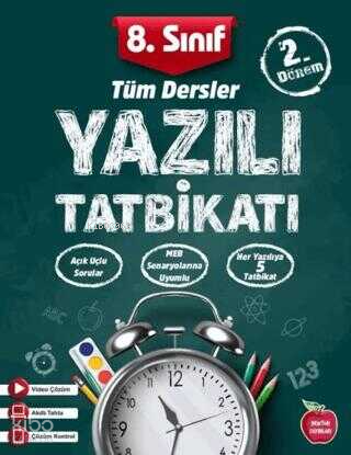 Newton Yayınları 8. Sınıf Yazılı Tatbikatı 2. Dönem Tüm Dersler