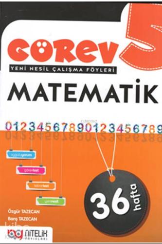 Nitelik Yayınları 5. Sınıf Görev Matematik Yeni Nesil Çalışma Föyleri