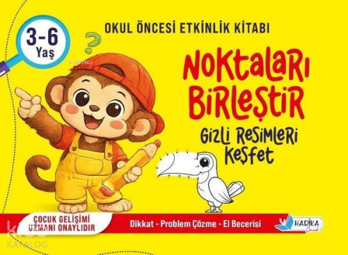 Noktaları Birleştir - Gizli Resimleri Keşfet (3 - 6 Yaş)