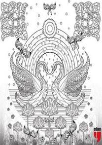 Nuh'un Gemisi Tablo Boyama Serisi 1 - Kuğu