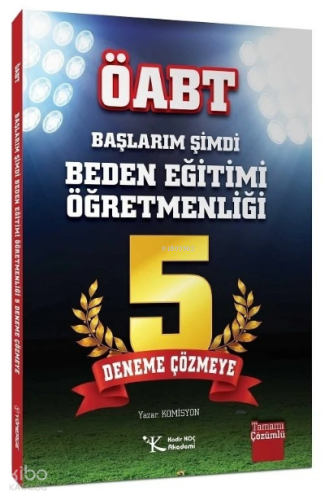 ÖABT BESYO Başlarım Şimdi Beden Eğitimi 5 Deneme Çözmeye