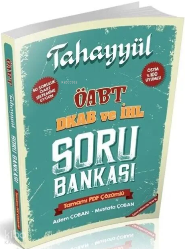 ÖABT Din Kültürü ve Ahlak Bilgisi Öğretmenliği Soru Bankası Çözümlü