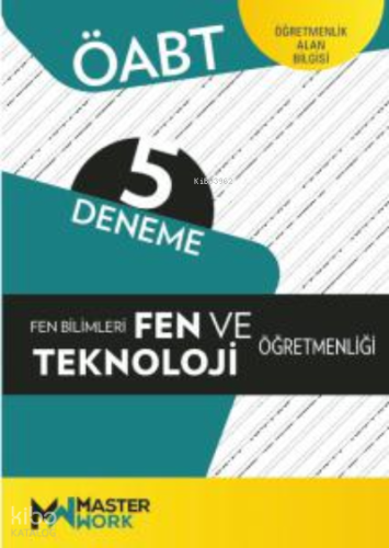 ÖABT - Fen Bilimleri- Fen Ve Teknoloji  Öğretmenliği- 5 Deneme