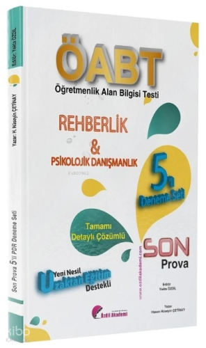 ÖABT Rehberlik Son Prova 5 Deneme Çözümlü