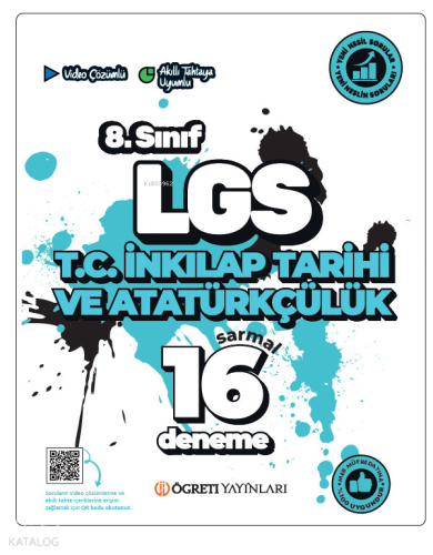 Öğreti Akademi LGS 8.Sınıf T.C. İnkilap Tarihi ve Atatürkçülük Sarmal 