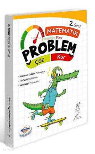 Öğretmen Evde Yayınları 2. Sınıf Problem Kur - Çöz Kitabı
