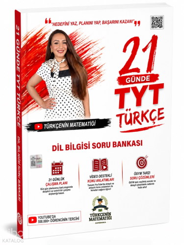 Oksijen Yayınları Türkçenin Matematiği 21 günde TYT Türkçe Dil Bilgisi Soru Bankası