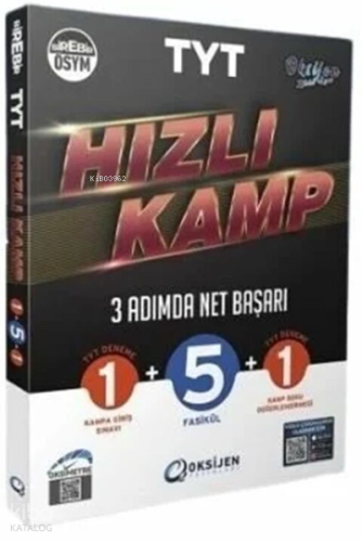 Oksijen Yayınları TYT Hızlı Kamp 3 Adımda Net Başarı