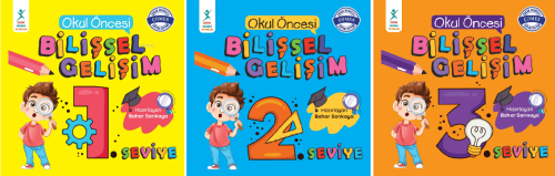 Okul Öncesi Bilişsel Gelişim Seti (3 Kitap)
