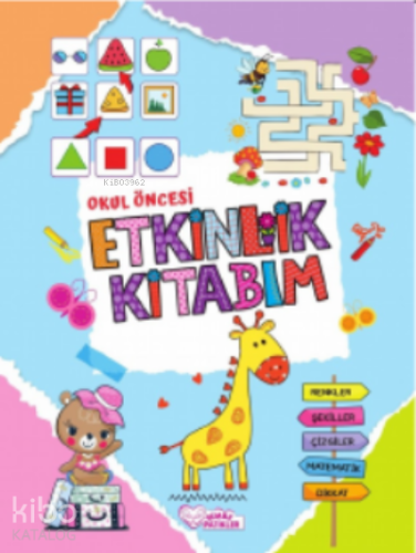 Okul öncesi Etkinlik Kitabım – Robotik Kodlama ve Dikkat Geliştirme (çift taraflı kitap)