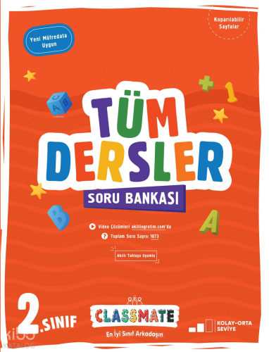 Okyanus Yayınları 2. Sınıf Classmate Tüm Dersler Soru Bankası