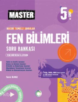 Okyanus Yayınları 5. Sınıf Master Fen Bilimleri Soru Bankası