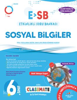 Okyanus Yayınları 6. Sınıf Classmate Sosyal Bilgiler Etkinlikli Soru Bankası