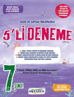 Okyanus Yayınları 7. Sınıf 5 li Deneme Okyanus Y