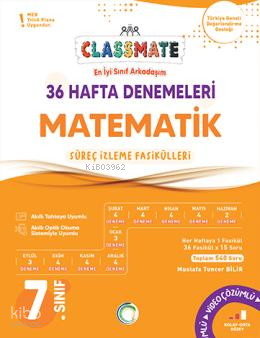 Okyanus Yayınları 7. Sınıf Classmate 36 Hafta Denemeleri Matematik