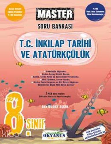 Okyanus 8. Sınıf LGS Master T. C. İnkılap Tarihi Ve Atatürkçülük Soru Bankası