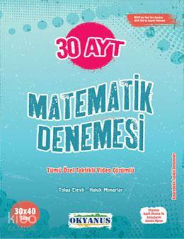 Okyanus Yayınları AYT 30 Matematik Denemesi Okyanus Y