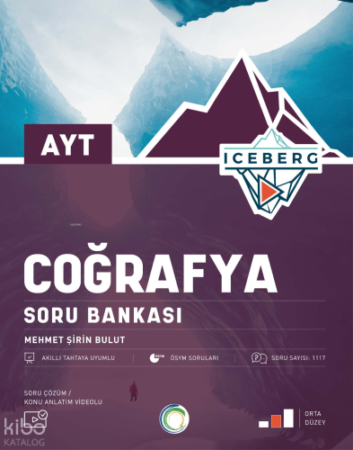 Okyanus Yayınları AYT Coğrafya Iceberg Soru Bankası