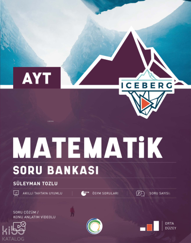 Okyanus Yayınları AYT Matematik Iceberg Soru Bankası