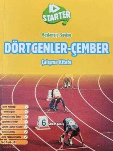 Okyanus Yayınları Starter Dörtgenler ve Çember Çalışma Kitabı