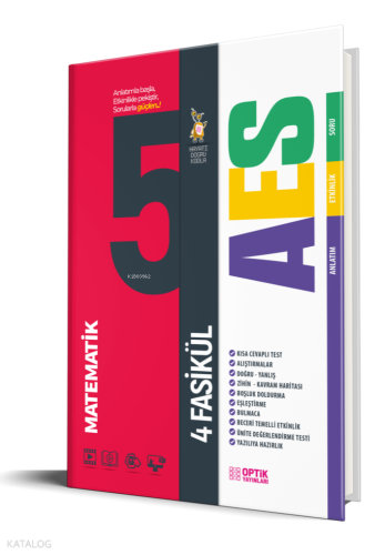Optik Yayınları 5. Sınıf Matematik AES Etkinlikli Soru Bankası