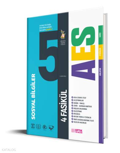 Optik Yayınları 5. Sınıf Sosyal Bilgiler AES Etkinlikli Soru Bankası 4