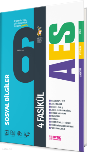 Optik Yayınları 6. Sınıf Sosyal Bilgiler AES Etkinlikli Soru Bankası