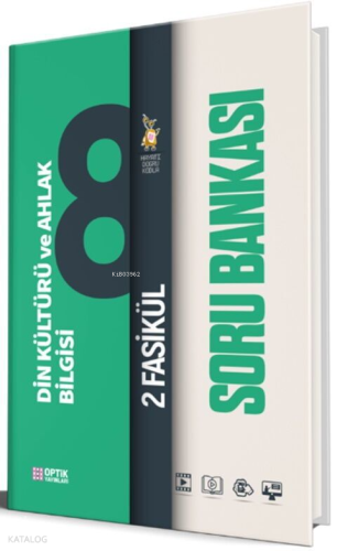 Optik Yayınları 8. Sınıf Din Kültürü ve Ahlak Bilgisi Soru Bankası Fasikülleri
