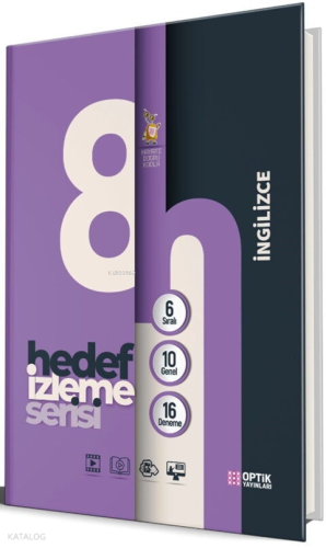 Optik Yayınları 8. Sınıf İngilizce Hedef İzleme Serisi 16 lı Branş Deneme